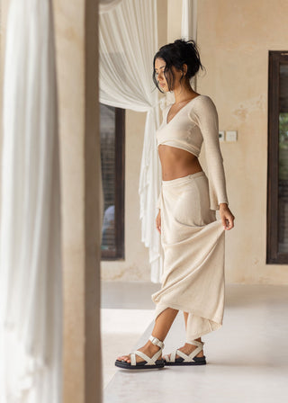 Bronte Sandal - Ivory