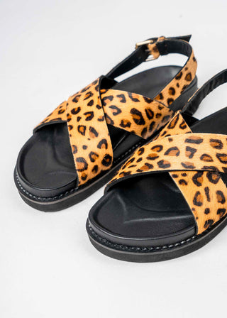 Capri Sandal - Leopard