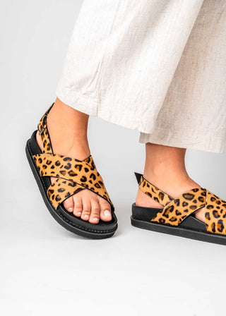 Capri Sandal - Leopard