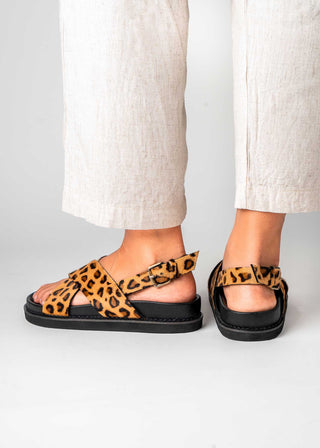 Capri Sandal - Leopard