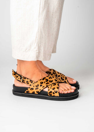 Capri Sandal - Leopard