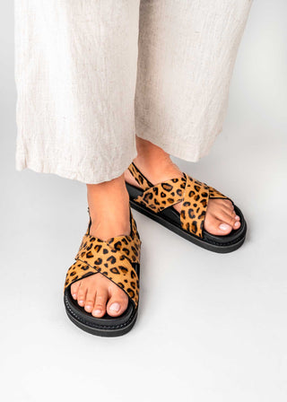 Capri Sandal - Leopard