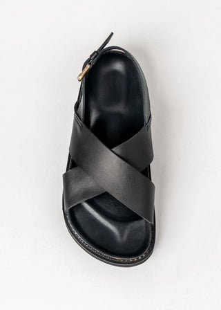 Capri Sandal - Wide Fit in Black